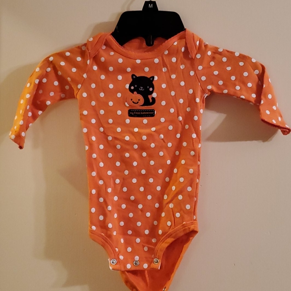 First Halloween Onesie size 6/9 months NWOT